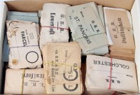 Lot 56 - Large quantity of GER luggage labels, unused,...