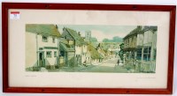 Lot 73 - Framed and glazed carriage print from the LNER...