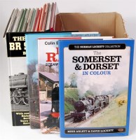 Lot 77 - Fifteen hard back railway books