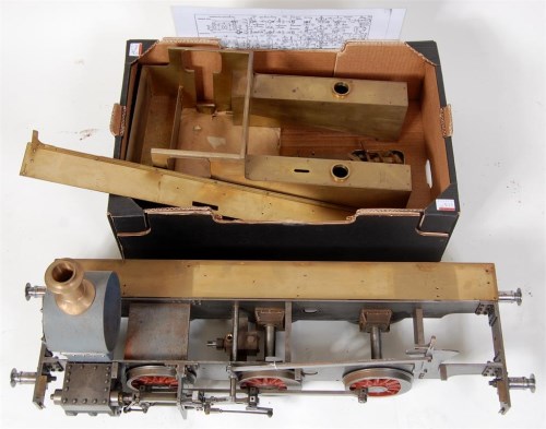 Lot 113 - A part built 5 inch gauge Simplex tank...