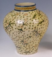 Lot 36 - An early 20th century Cantagalli pottery...