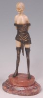 Lot 57 - After Bruno Zach - A bronzed metal and...