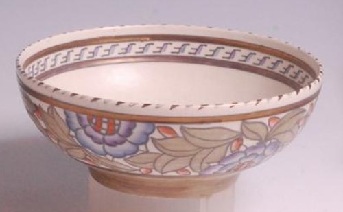 Lot 67 - A 1930s pottery table bowl by Charlotte Rhead,...