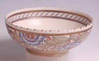 Lot 67 - A 1930s pottery table bowl by Charlotte Rhead,...