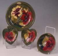 Lot 96 - A collection of modern Moorcroft Hibiscus...