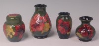 Lot 97 - A collection of modern Moorcroft Hibiscus...