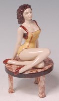 Lot 126 - A modern Kevin Francis glazed ceramic figure...
