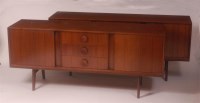 Lot 268 - A pair of 1960s teak sideboards, by Herbert...