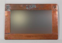 Lot 273 - An Art Nouveau Glasgow School style copper...