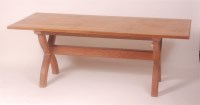 Lot 296 - A 1930s Heal's of London limed oak dining...