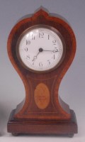 Lot 671 - An Edwardian mahogany and satinwood...