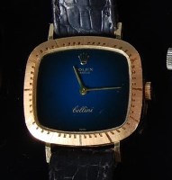 Lot 525 - A ladies Rolex Cellini 18ct gold cased...