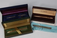 Lot 560 - A Tiffany & Co sterling silver cased...