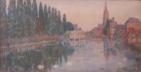 Lot 616 - Andrew B Donaldson - Minnewater in Bruges,...