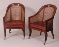 Lot 778 - Attributed to Gillows, a fine pair of Regency...