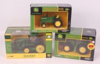 Lot 1214 - Britains, 1/32 scale diecast tractor group,...