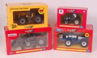 Lot 1216 - Britains, 1/32 scale mixed tractor group to...