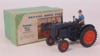 Lot 1218 - Britains, 128F, Fordson Major tractor, dark...