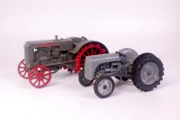 Lot 1246 - ERTL and other tractor group, both playworn,...