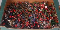 Lot 1247 - 100+ mixed Britains and other lead and...