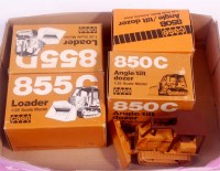 Lot 1266 - NZG 1/35th scale diecast case loader and angle...