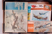 Lot 1519 - 8 Frog 1/72 scale plastic aircraft kits,...