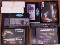 Lot 1528 - Babylon 5 war gaming white metal and plastic...