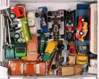 Lot 1604 - 20+ playworn Corgi, Dinky and other diecasts...