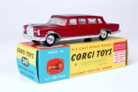 Lot 1612 - Corgi Toys, 247 Mercedes Benz 600 Pullman,...