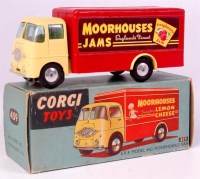 Lot 1614 - Corgi Toys, 459 ERF 44G van 'Moorhouses Jams...