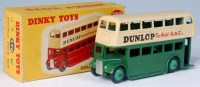 Lot 1911 - Dinky Toys, 290 Dunlop double decker bus,...