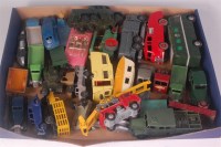 Lot 1916 - 30+ playworn and repainted Dinky and Corgi...