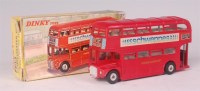 Lot 1924 - Dinky Toys, 289 Routemaster bus, red body with...