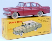 Lot 1930 - French Dinky, 554 Opel Rekord, coral pink body...