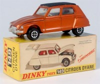 Lot 1936 - Dinky Toys, 149 Citroen Dyane, metallic bronze...