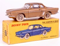 Lot 1944 - French Dinky, 543 Renault Floride, metallic...