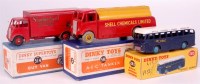 Lot 1961 - Dinky Toys, playworn boxed group to include;...