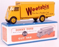 Lot 1962 - Dinky Toys, 514 Weetabix Guy van, repainted...