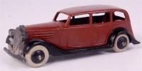 Lot 1970 - Dinky Toys 30D, Vauxhall, brown body with...