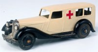 Lot 1973 - Dinky Toys, 30F ambulance, cream body with...