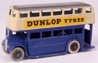 Lot 1974 - Dinky Toys, 29C Dunlop Tyres double decker bus,...