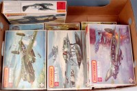 Lot 1513 - 12 Matchbox 1/72 scale plastic aircraft kits,...