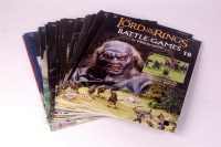 Lot 1527 - A quantity of Games Workshop Lord of the Rings...