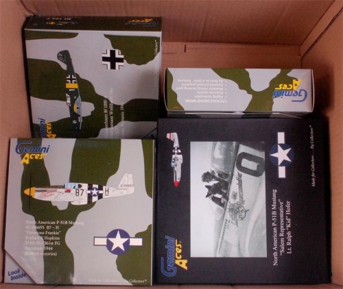 Lot 2588 - Gemini Aces, 1:72 scale diecast aircraft group,...