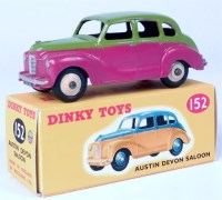 Lot 1952 - Dinky Toys, 152 Austin Devon saloon, cerise...