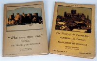 Lot 78 - Two official LMS route publications, 'Who runs...