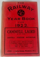 Lot 79 - The Railway Year Book for 1922, contents in...