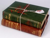Lot 80 - A pair of late Victorian Railway books each in...