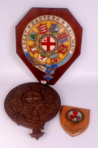 Lot 113 - 2 reproduction Great Eastern Railway coat of...