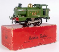 Lot 296 - Hornby 1927-8 clockwork green LNER 0-4-0 No. 1...